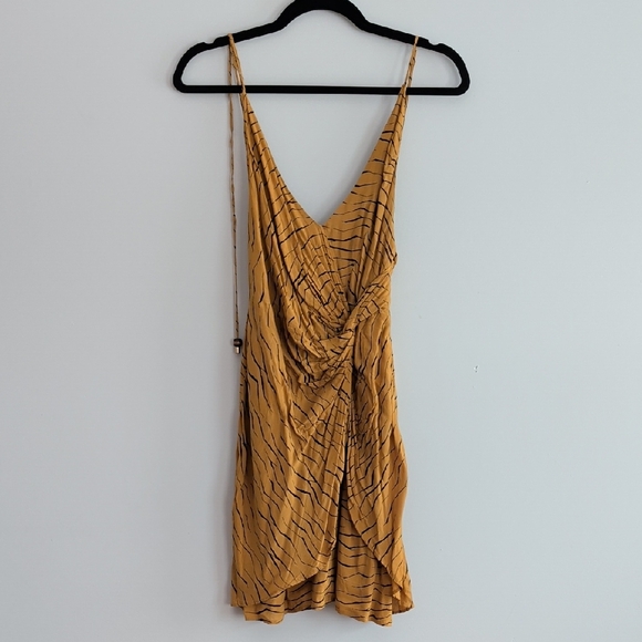 Urban Outfitters Dresses & Skirts - Urban Outfitters Mustard Backless Dress